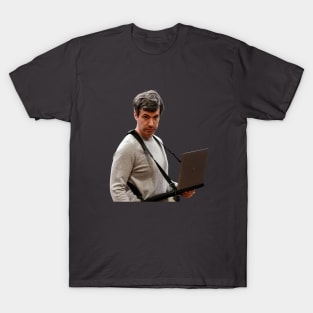 Nathan Fielder Laptop Strap T-Shirt